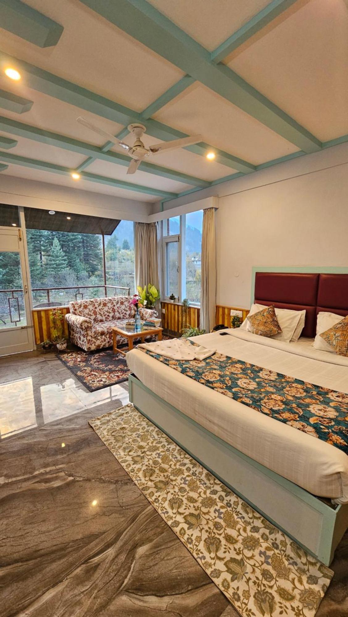 Hotel Apple Flower Manāli Exterior foto